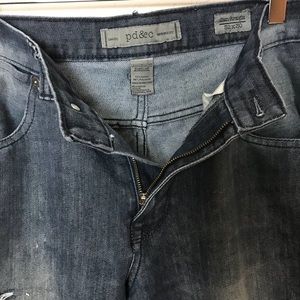 Paper Denim & Cloth PD&C Slim Straight Shredded